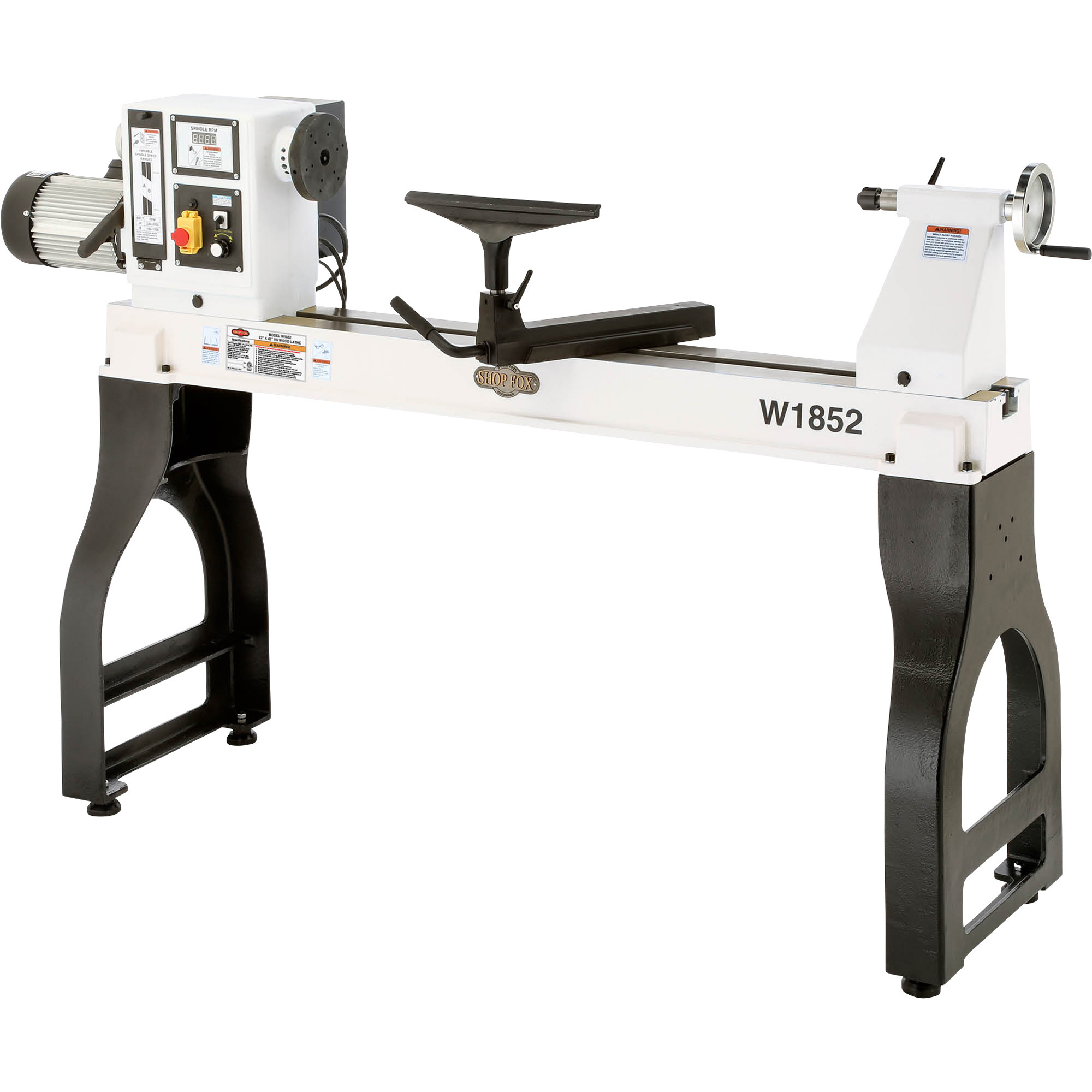 WEN, 4.5Amp 12in. x 18in. 5Speed Benchtop Wood Lathe, Horsepower 0.75 Model LA3424 Northern